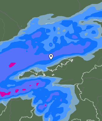 Previsión de precipitaciones
