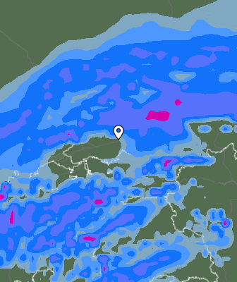 Previsión de precipitaciones