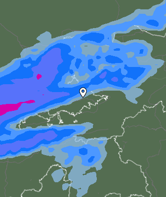 Previsión de precipitaciones
