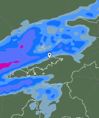 Previsión de precipitaciones