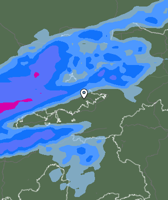 Previsión de precipitaciones