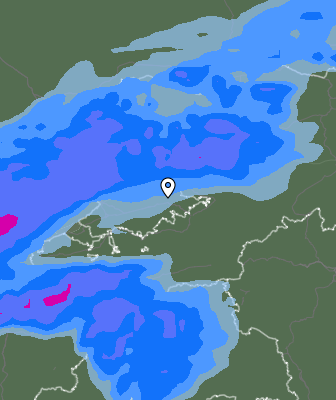 Previsión de precipitaciones