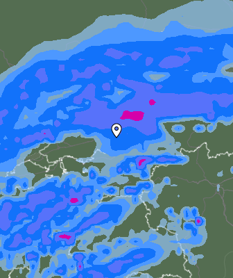 Previsión de precipitaciones