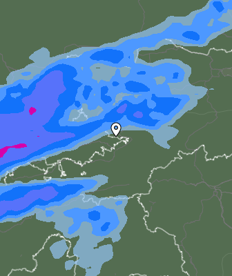Previsión de precipitaciones