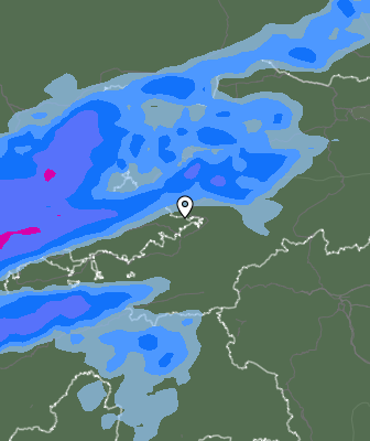Previsión de precipitaciones