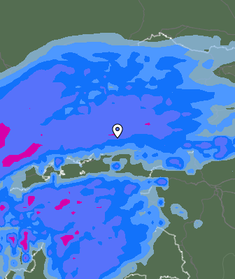 Previsión de precipitaciones
