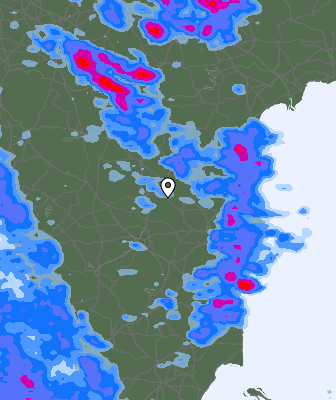 Lietus prognoze
