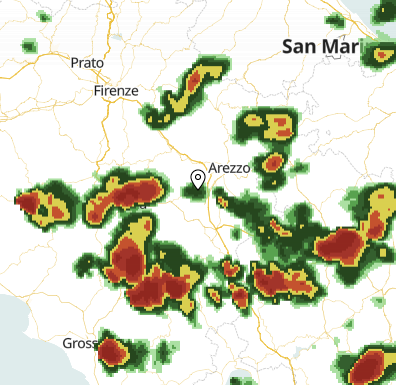 Weather today Ciggiano Province of Arezzo IT Foreca