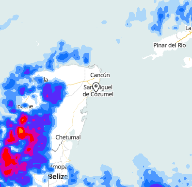 Weather today - Iberostar, Cozumel, MX 