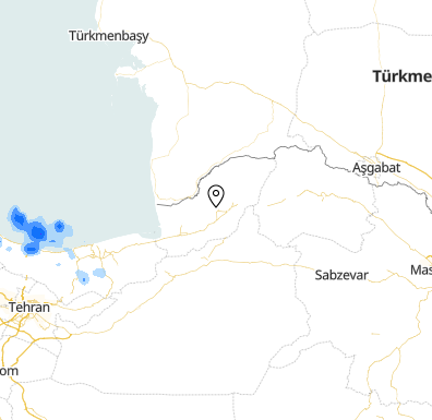 Weather today Gonbad e K v s IR Foreca